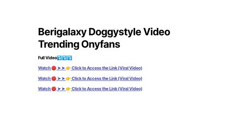 berigalaxy fucking|BeriGalaxy Getting Fucked Doggystyle in POV .